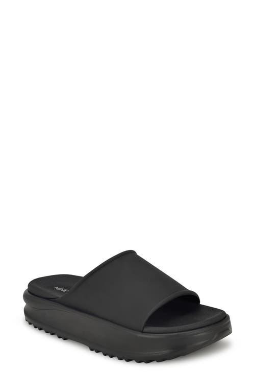 Nine West Sunshin Platform Slide Sandal Product Image