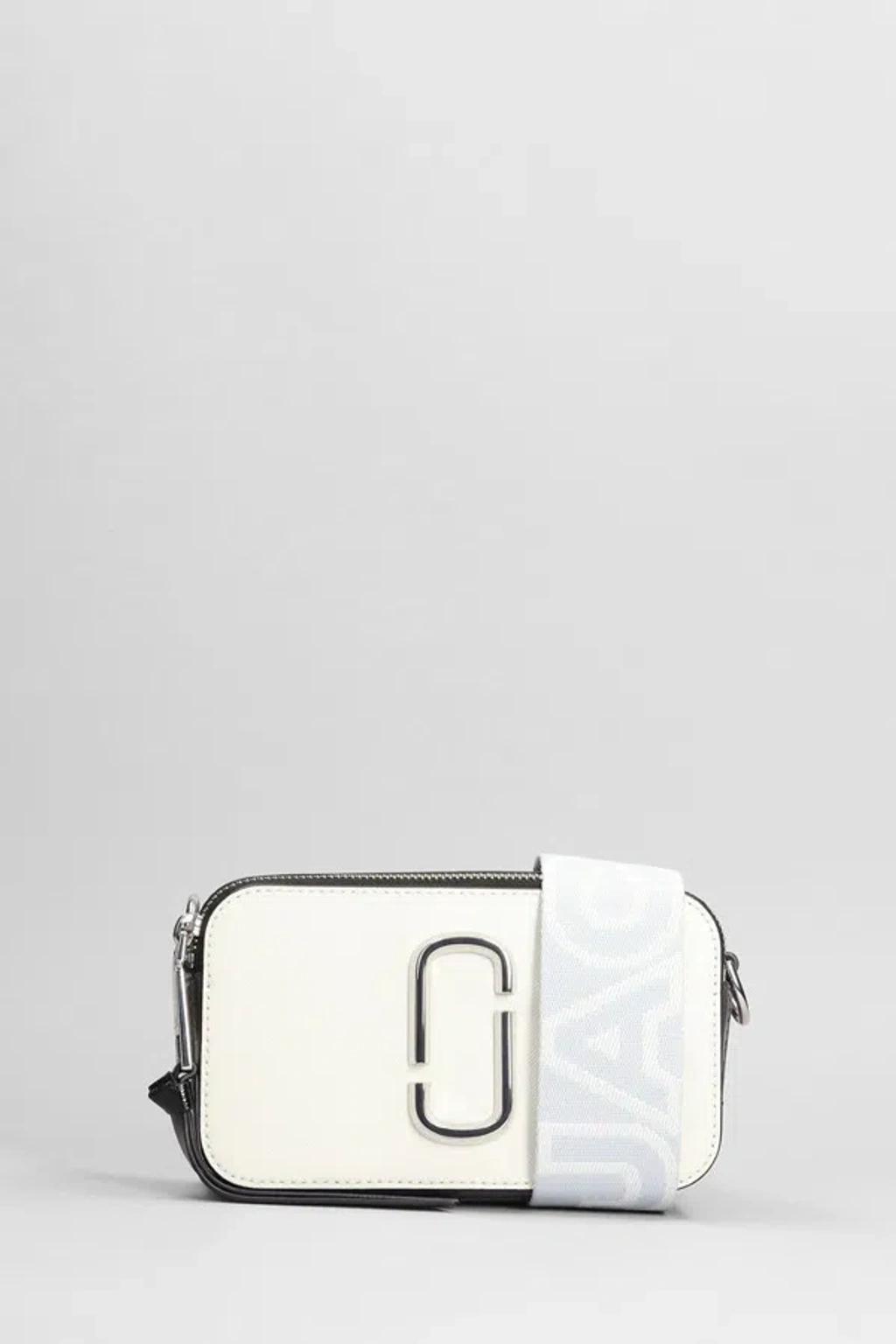 MARC JACOBS The Snapshot  Shoulder Bag In White Product Image