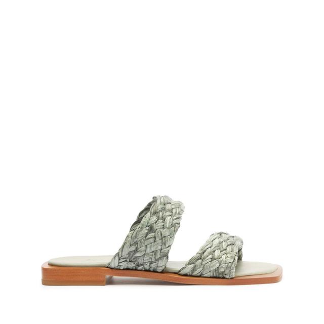 Amani Straw Flat Sandal Female Product Image