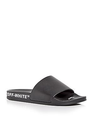 Off-White Mens Industrial Belt Logo Slide Sandals Product Image
