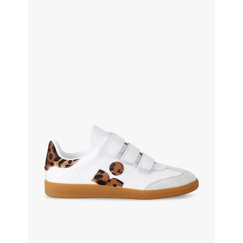 ISABEL MARANT Beth Low Top Sneaker In Brown Product Image