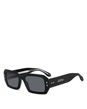 Womens 53MM Rectangle Sunglasses Product Image