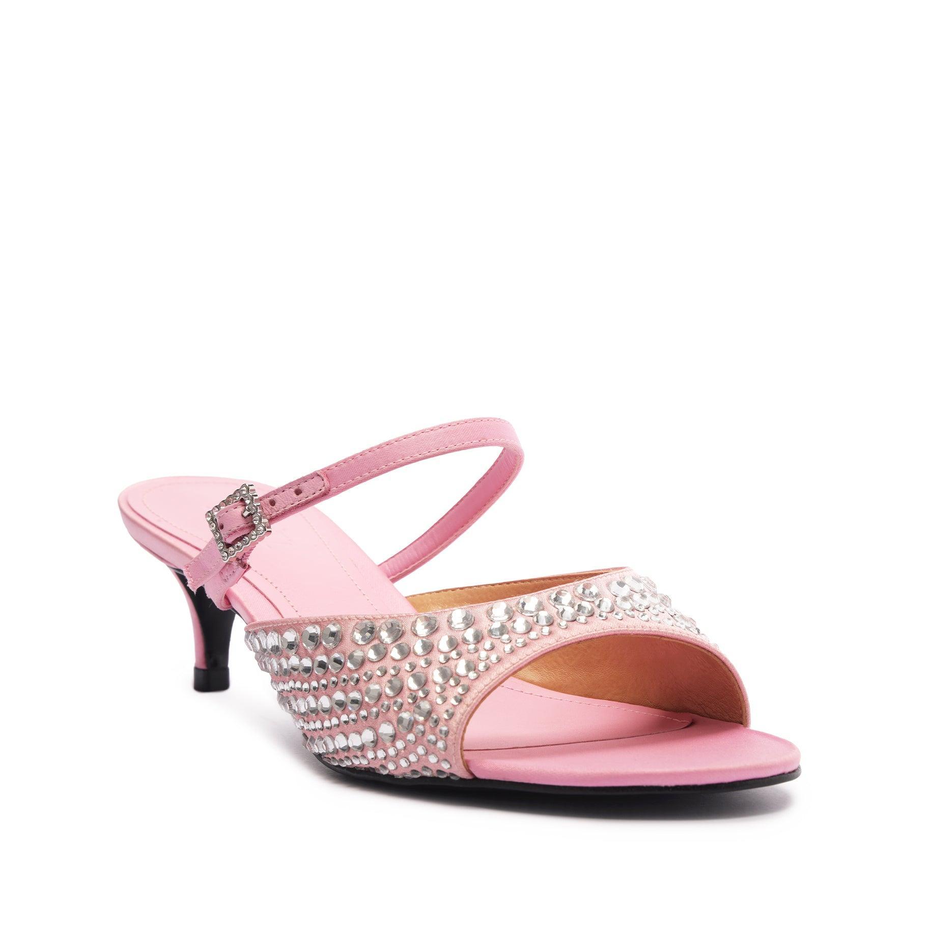 Louise Low Satin Sandal Product Image