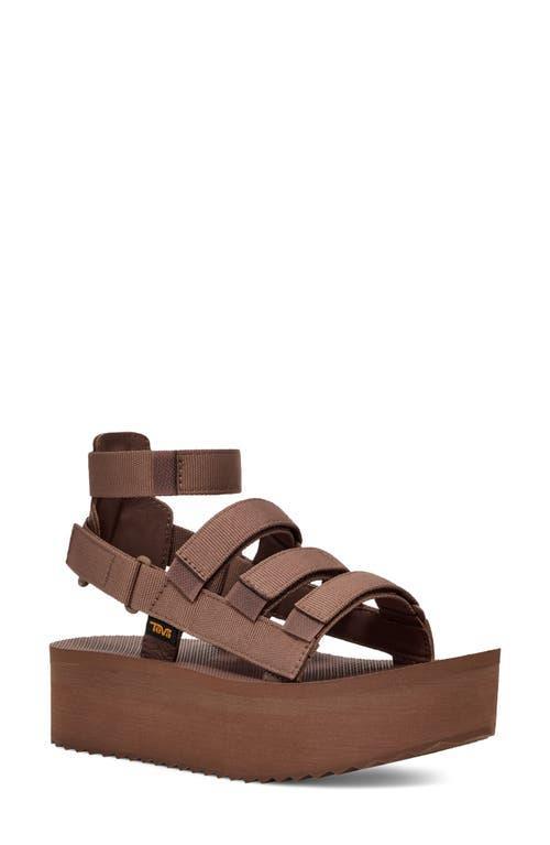 Teva Mevia Flatform Strappy Sandal Product Image