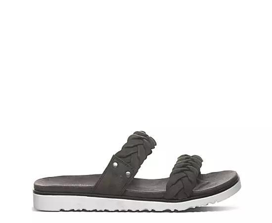 Bearpaw Thessa Womens Slide Sandals Black Product Image