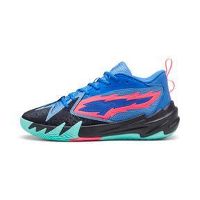 PUMA Scoot Zeros Men's Basketball Shoes in Bluemazing/Electric Peppermint Product Image