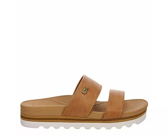 Reef Womens Banded Horizon Hi Slide Sandal Product Image