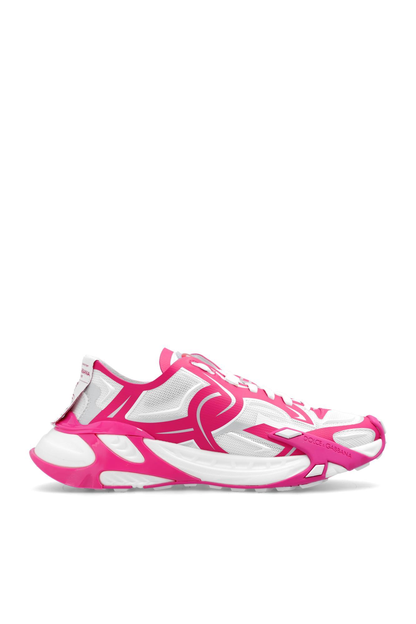 Technical Fabric Fast Sneakers In Pink Product Image