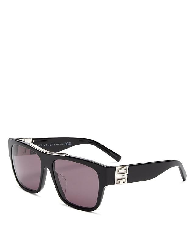 Mens Acetate 58MM Square Sunglasses Product Image