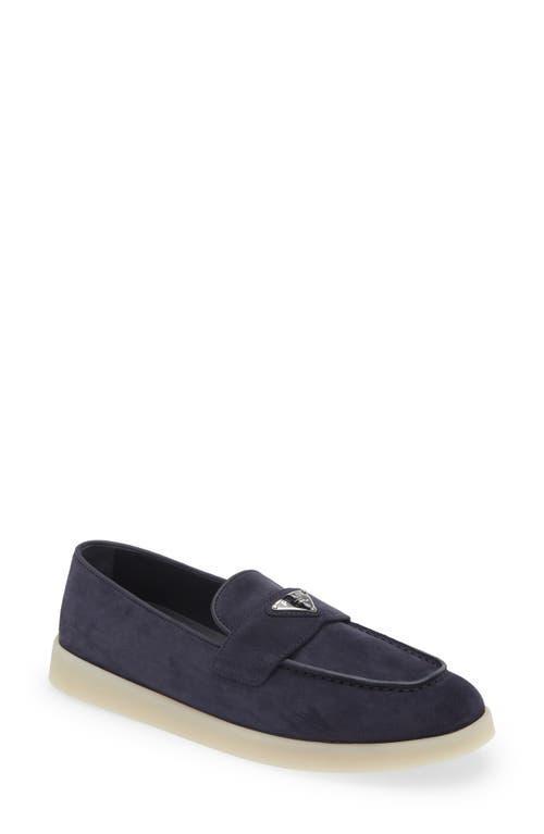 Prada Saint Tropez Suede Loafer Product Image