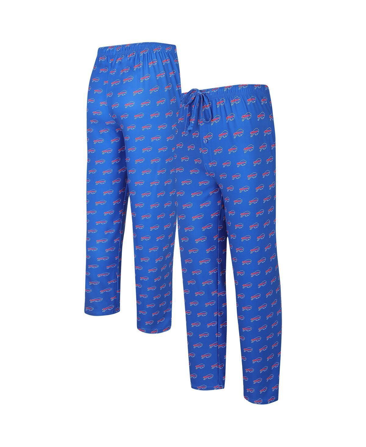 Mens Concepts Sport Royal Buffalo Bills Gauge Allover Print Knit Sleep Pants Product Image