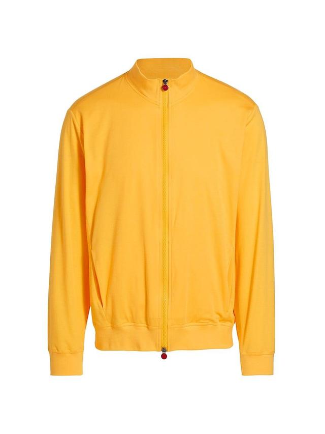 Mens One Zip-Up Knit Track Jacket Product Image