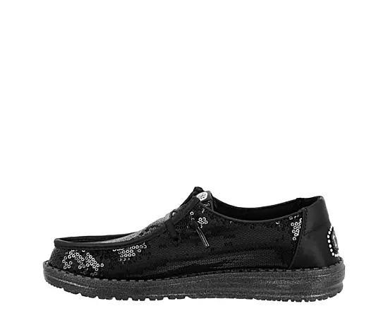 Heydude Womens Wendy Sequin Slip On Sneaker Product Image