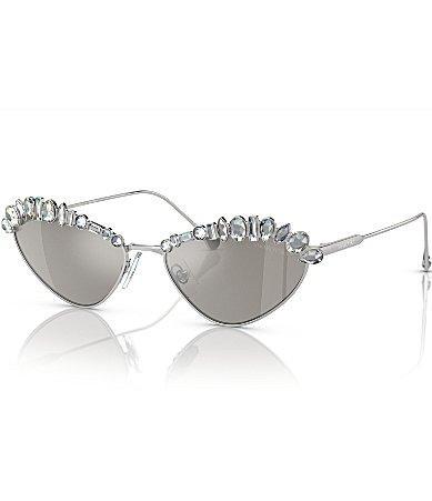 Swarovski Oval Sunglasses, 55mm Product Image