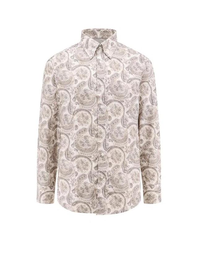 Shirt In Cream Product Image