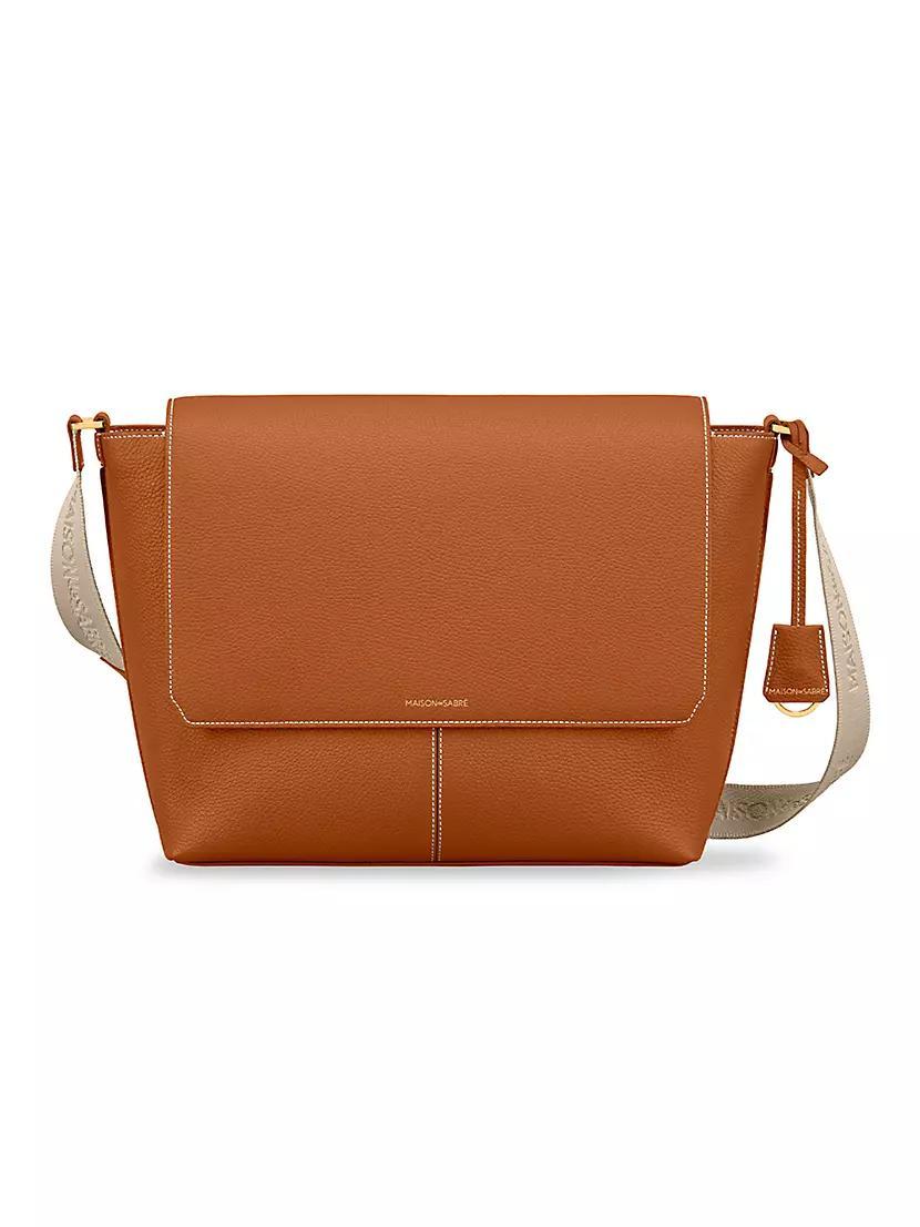 Leather Flaire Messenger Bag Product Image