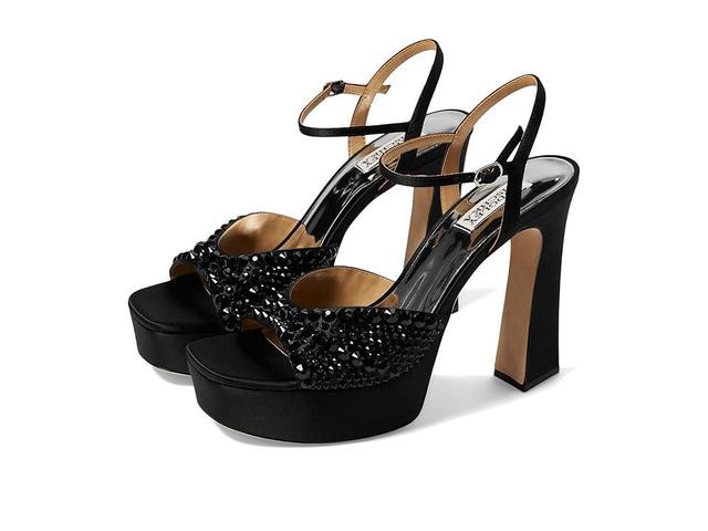 Badgley Mischka Womens Bryleigh Embellished Platform Sandals Product Image