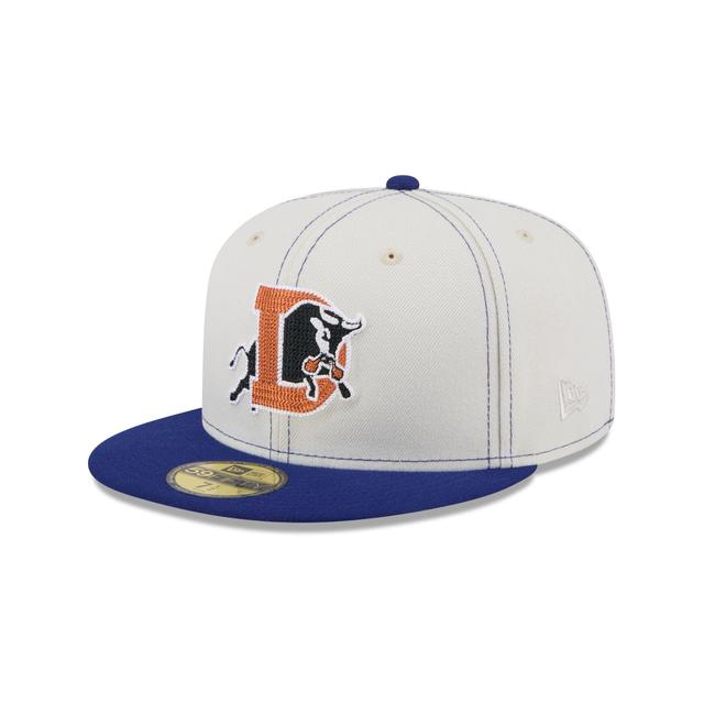 Durham Bulls Sandy Linen 59FIFTY Fitted Hat Male Product Image