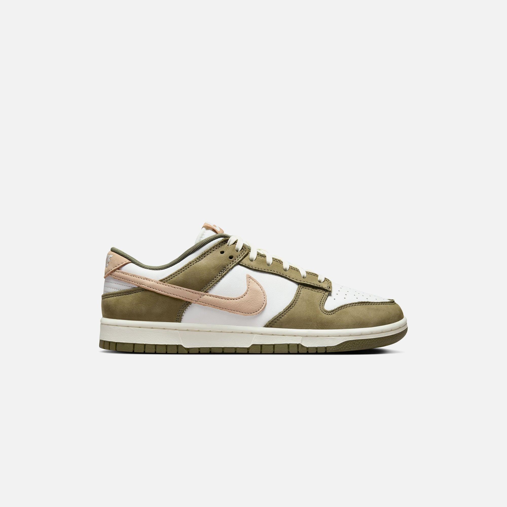 Nike Dunk Low Retro PRM - Medium Olive / Hemp / Summit White Male Product Image