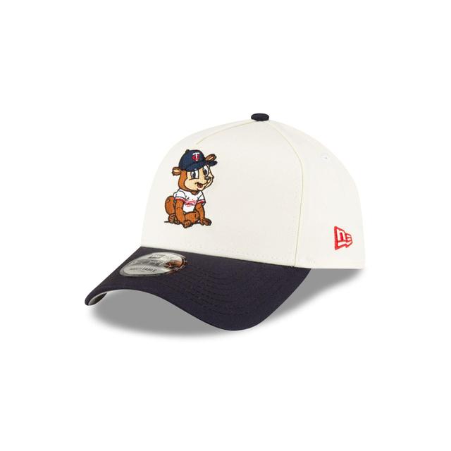 Minnesota Twins Mini Mascot 9FORTY A-Frame Snapback Hat Male Product Image