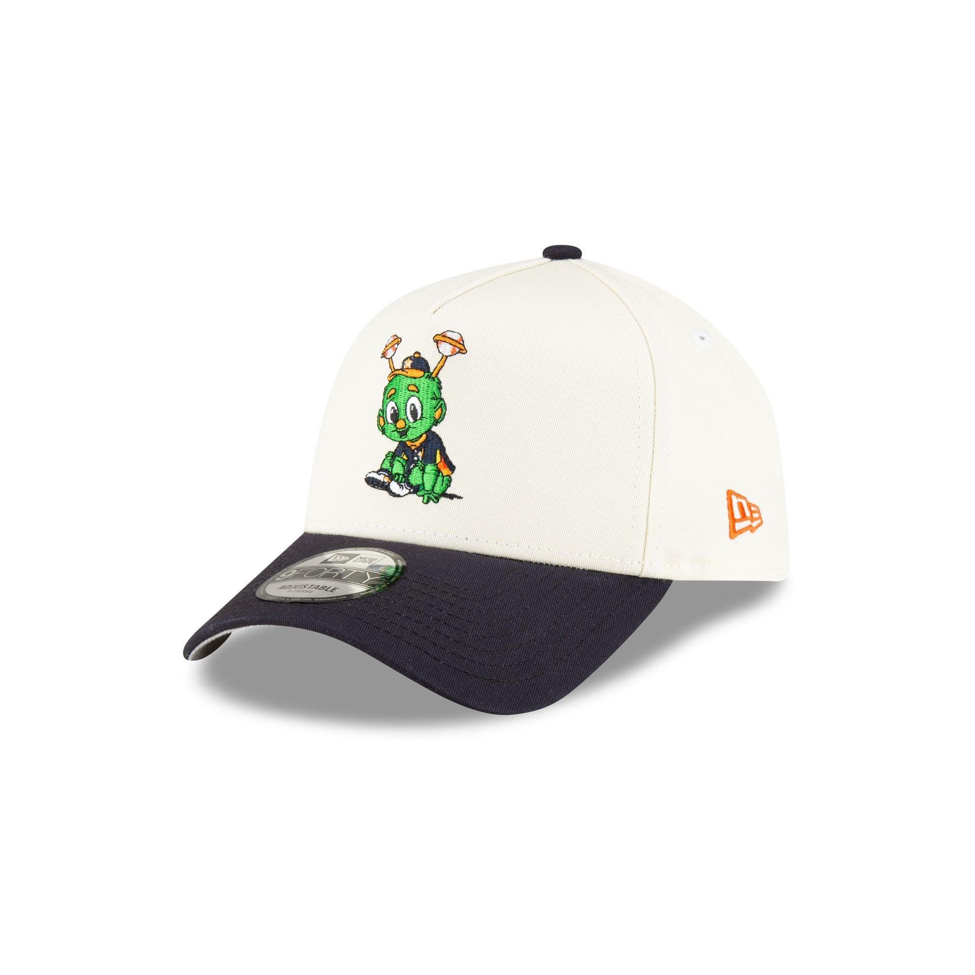 Houston Astros Mini Mascot 9FORTY A-Frame Snapback Hat Male Product Image