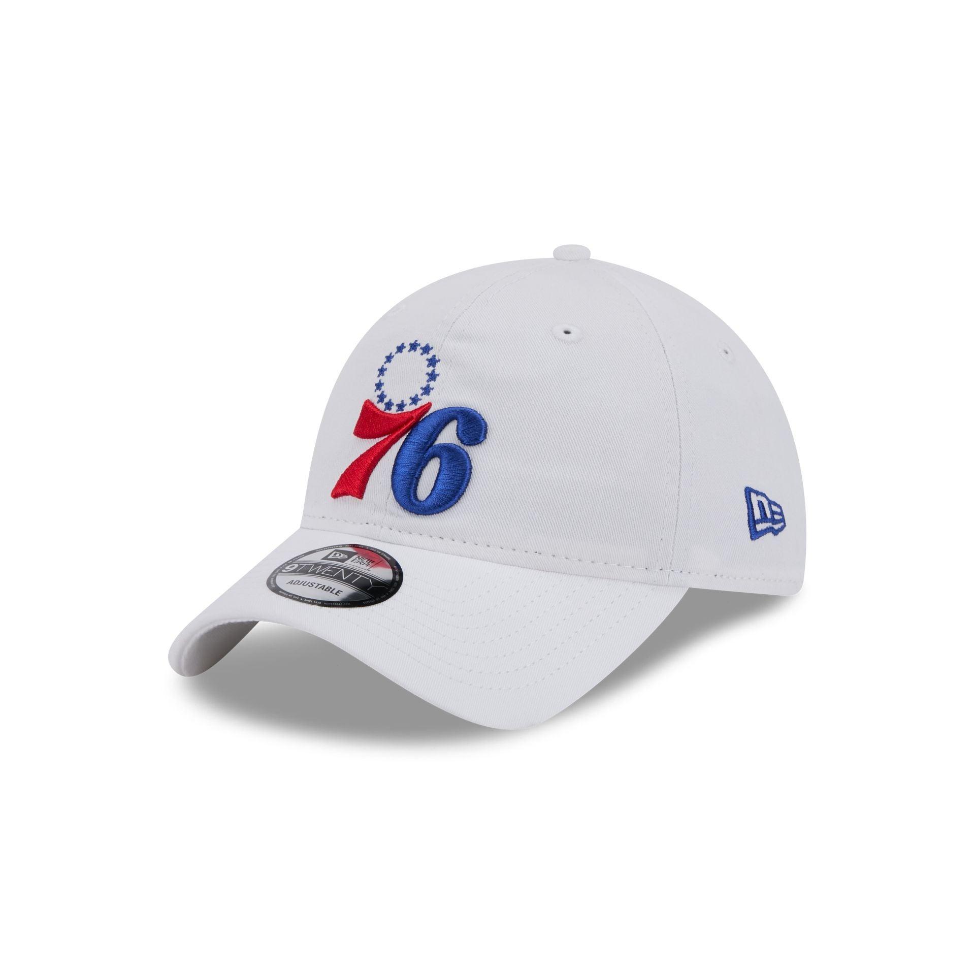 Philadelphia 76ers White 9TWENTY Adjustable Hat Male Product Image