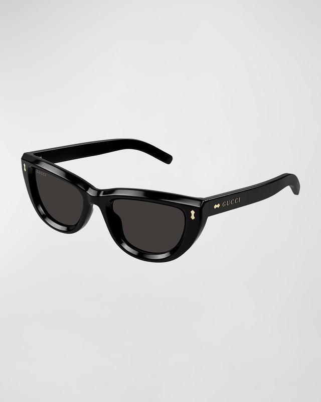 Logo Acetate Cat-Eye Sunglasses Product Image