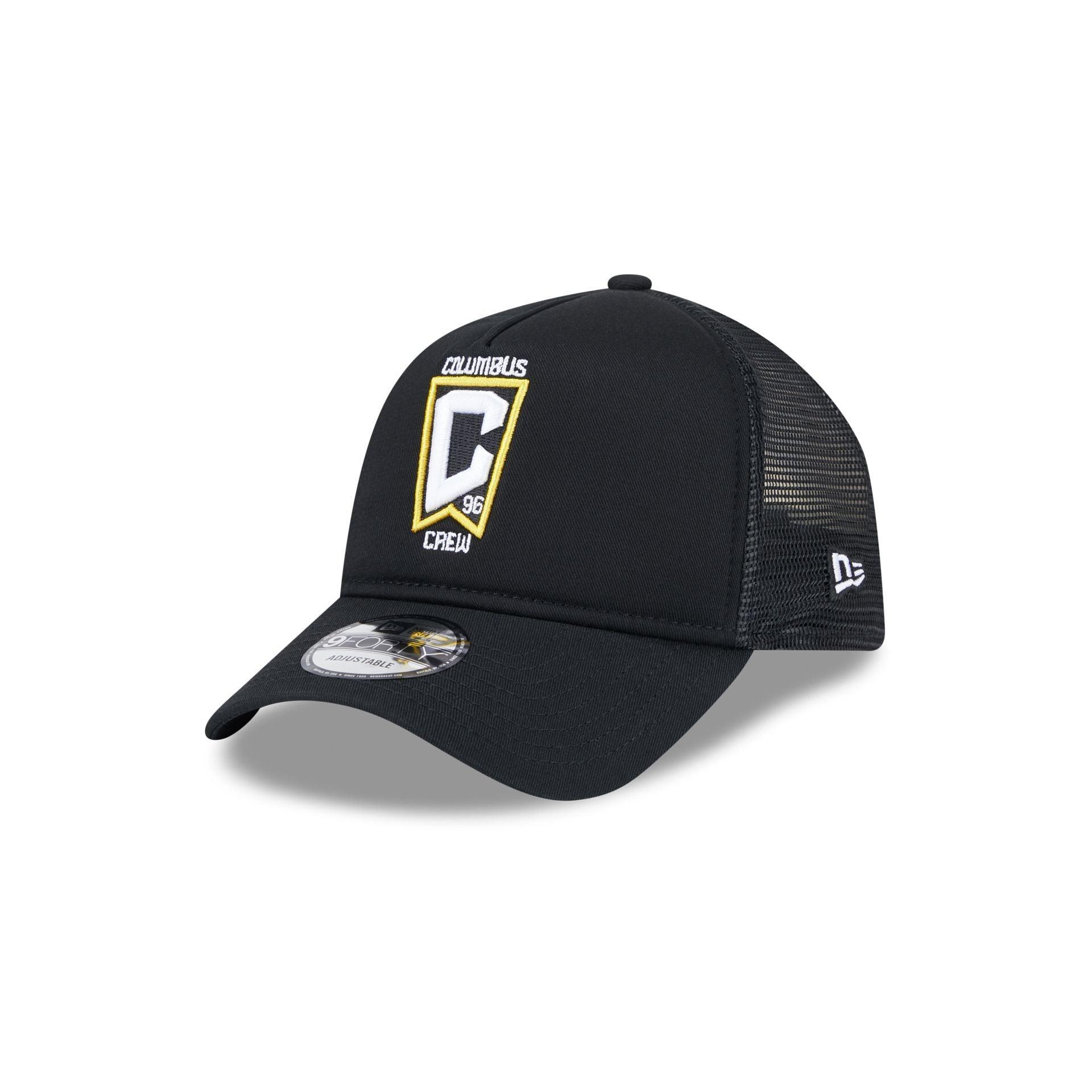 Columbus Crew Team 9FORTY A-Frame Snapback Hat Male Product Image