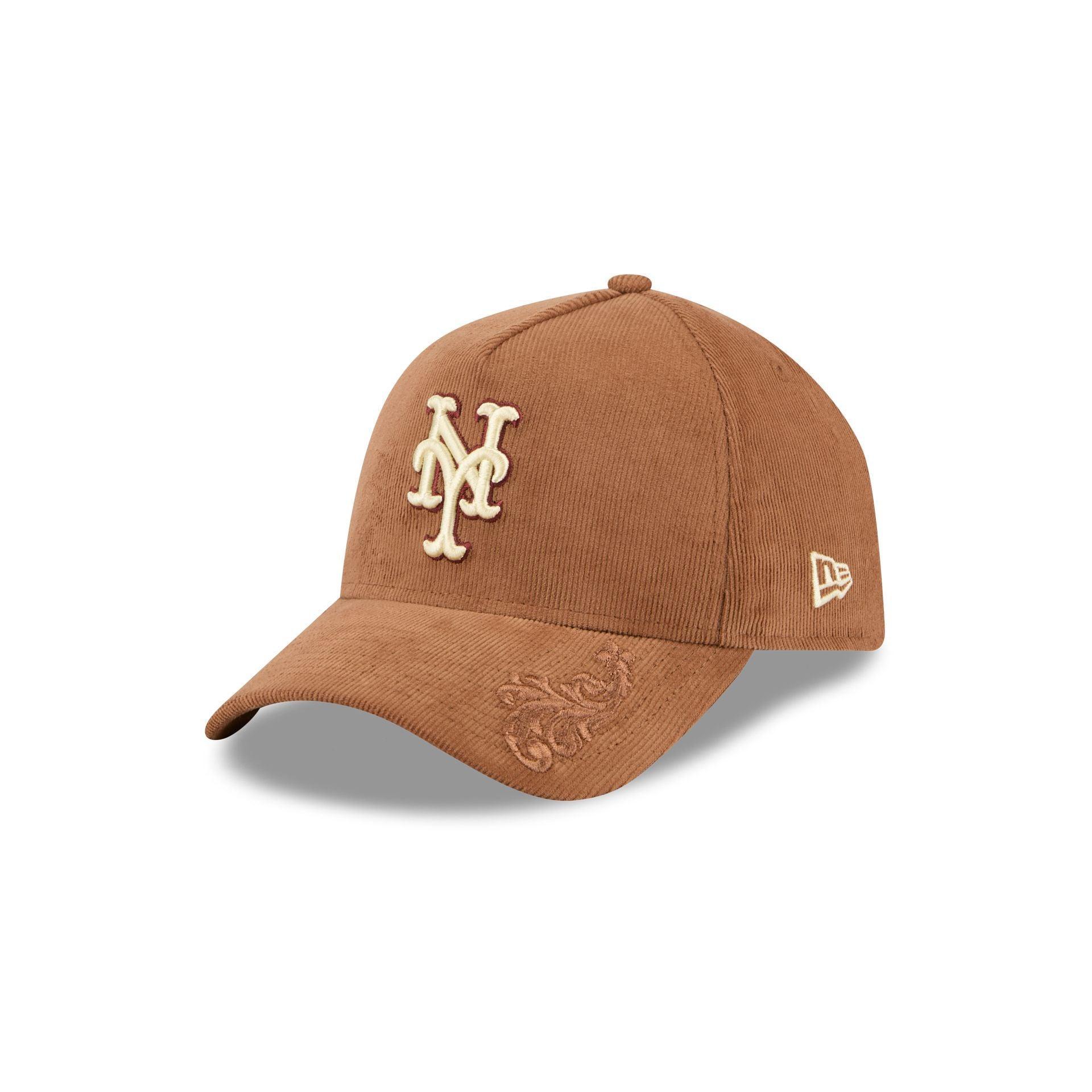 New York Mets Ornamental Cord 9FORTY A-Frame Snapback Hat Male Product Image