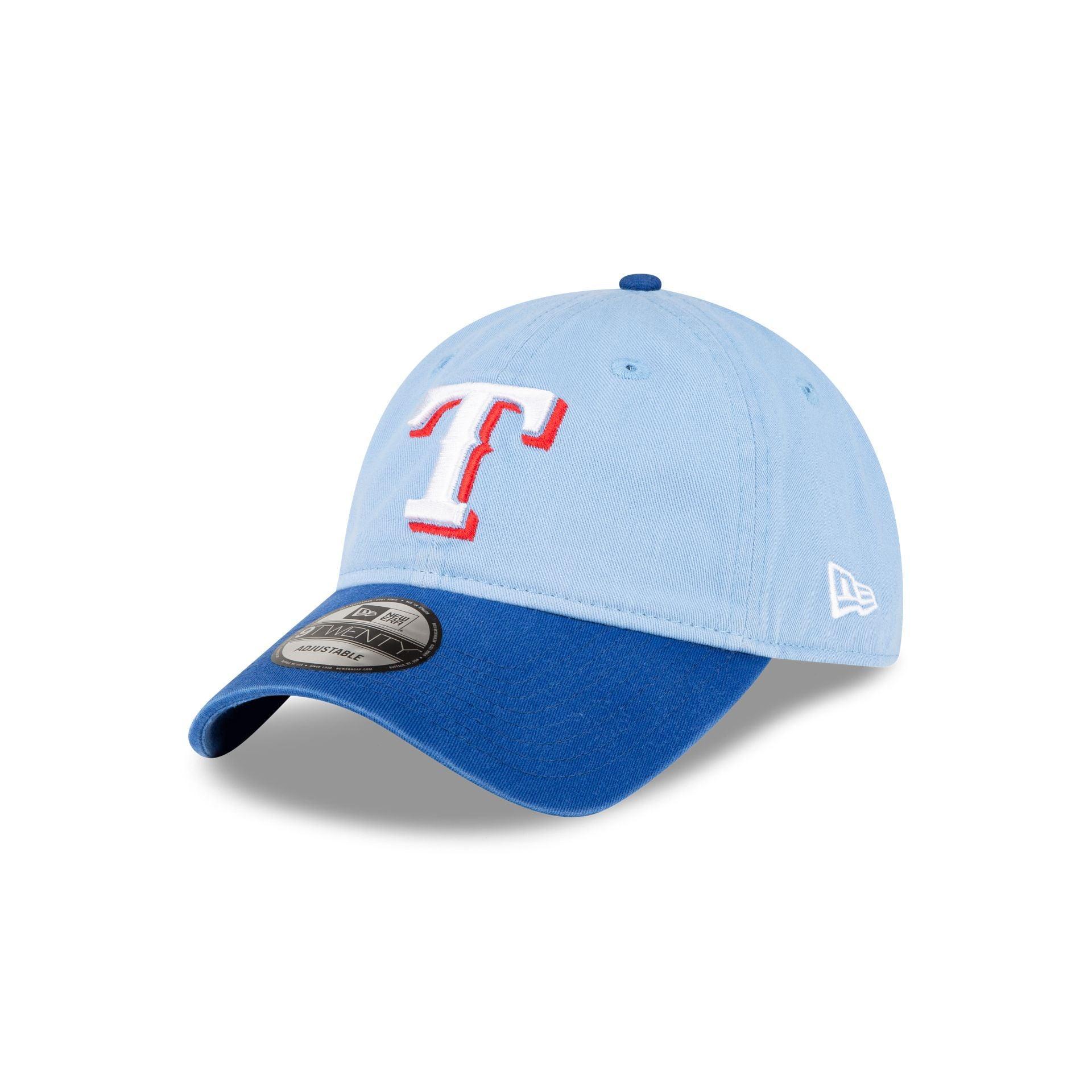 Texas Rangers Core Classic Replica Light Blue 9TWENTY Adjustable Hat Male Product Image