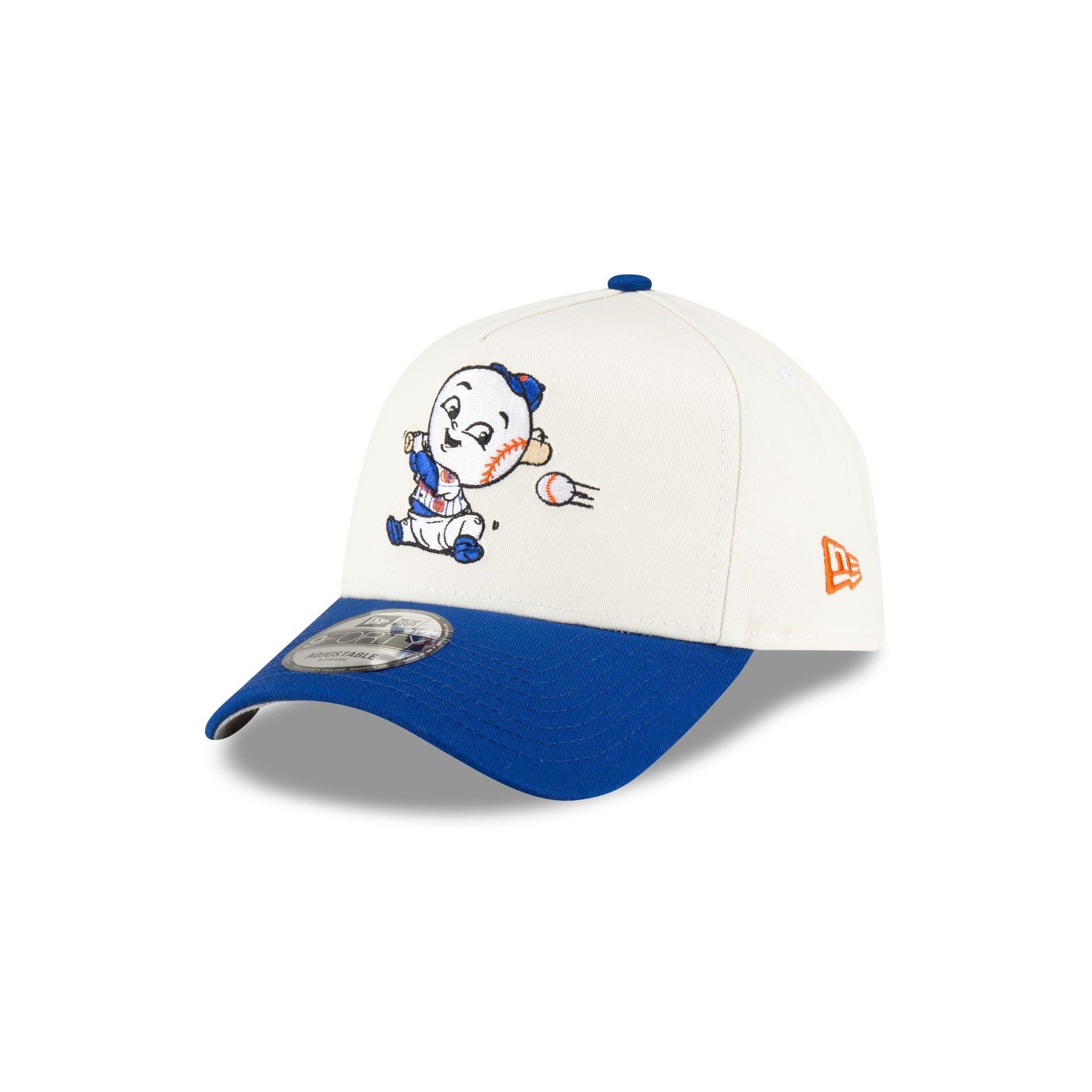 New York Mets Mini Mascot 9FORTY A-Frame Snapback Hat Male Product Image