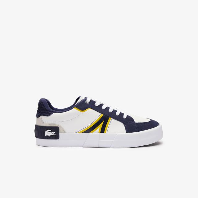 Men's L004 Leather Colourblock Trainers Product Image