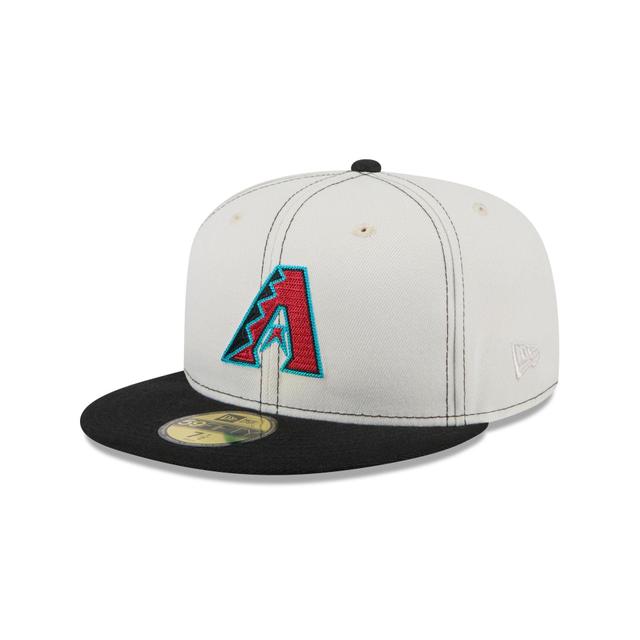 Arizona Diamondbacks Sandy Linen 59FIFTY Fitted Hat Male Product Image