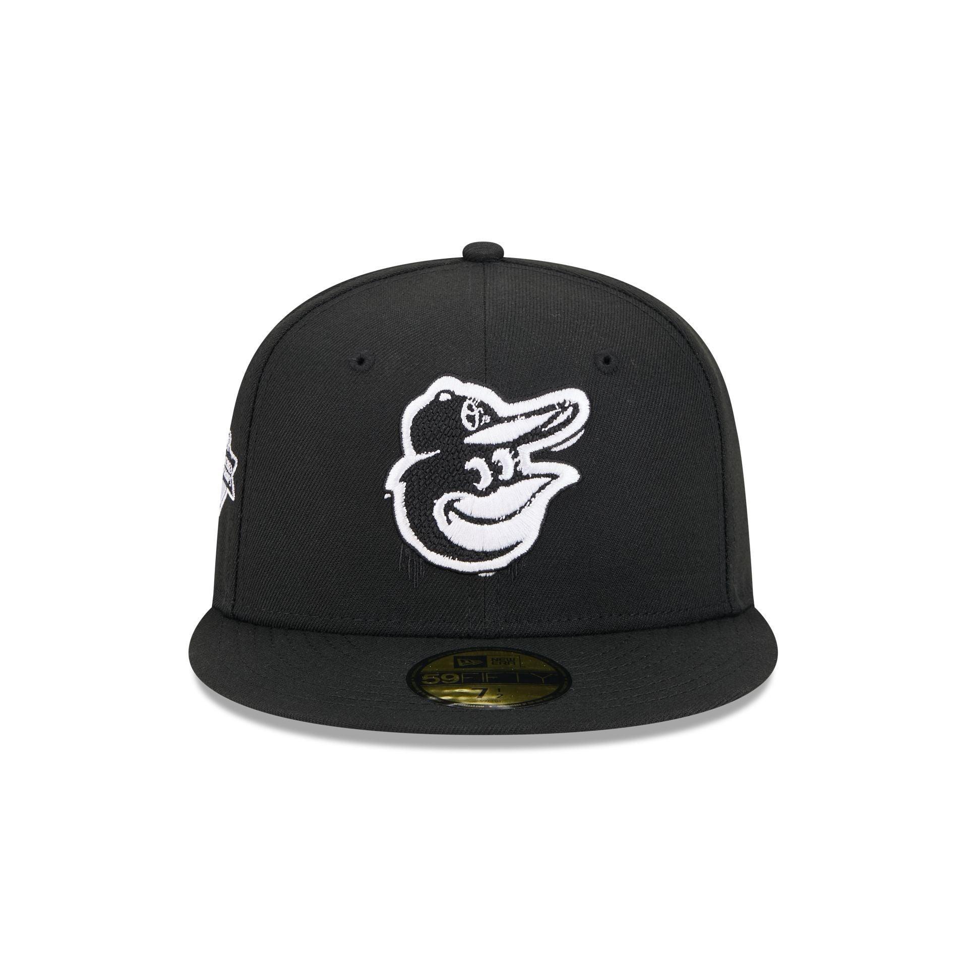 Baltimore Orioles Hi Vis Doodle 59FIFTY Fitted Hat Male Product Image