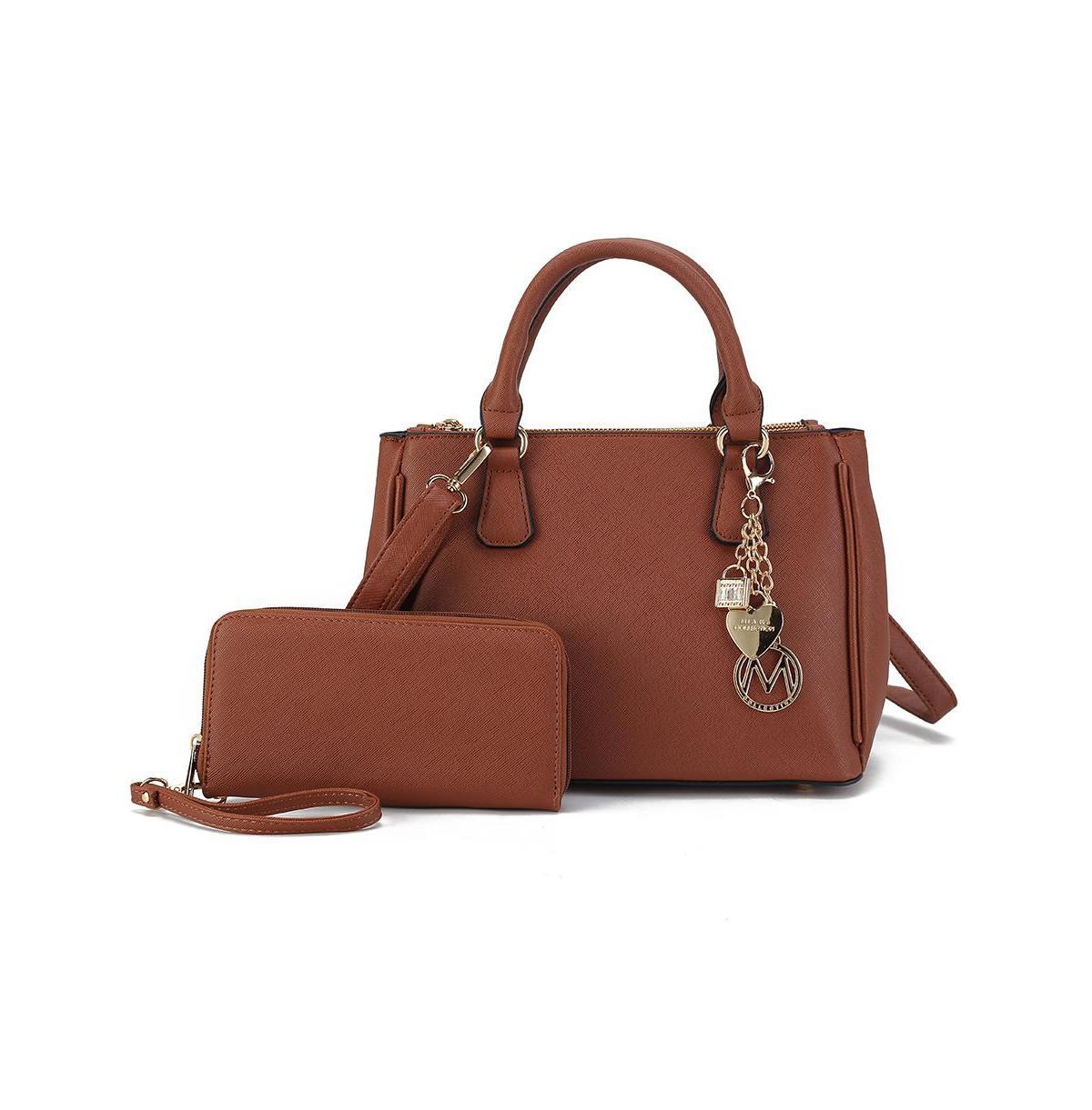 Mkf Collection Ruth Women s Satchel Bag with Wallet by Mia K Product Image