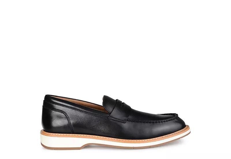 Thomas & Vine Watkins Mens Leather Penny Loafers Product Image