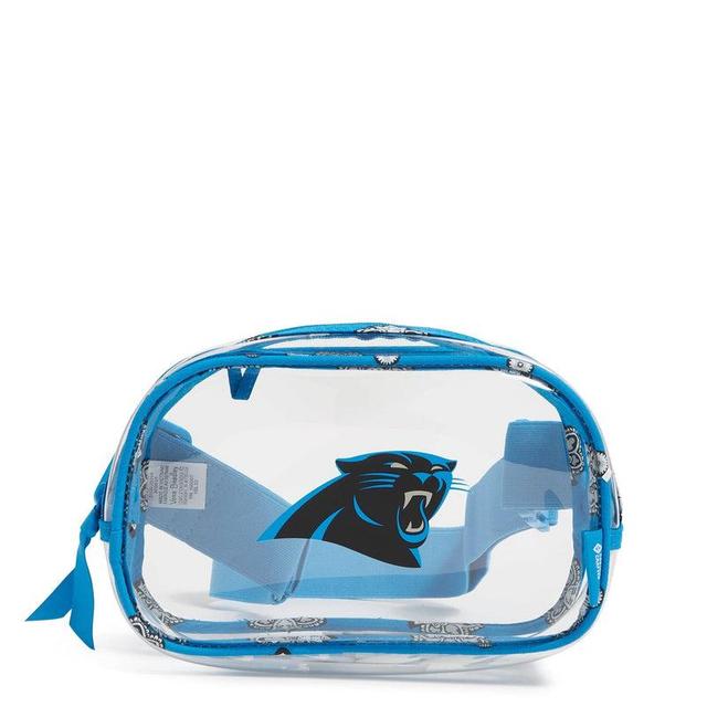 Vera Bradley NFL Clear Small Belt Bag Women in Carolina Panthers Bandana Product Image