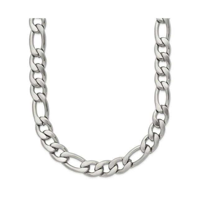 Mens Gentlemens Classics(tm) Figaro Satin Finished Chain Necklace Product Image