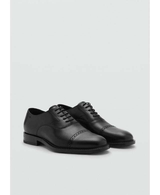 Leather suit shoes - Men | MANGO USA Product Image