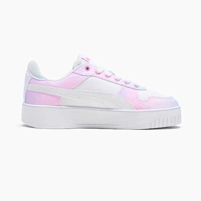 PUMA Carina Street Watercolor Women's Sneakers in Mauved Out/White Product Image