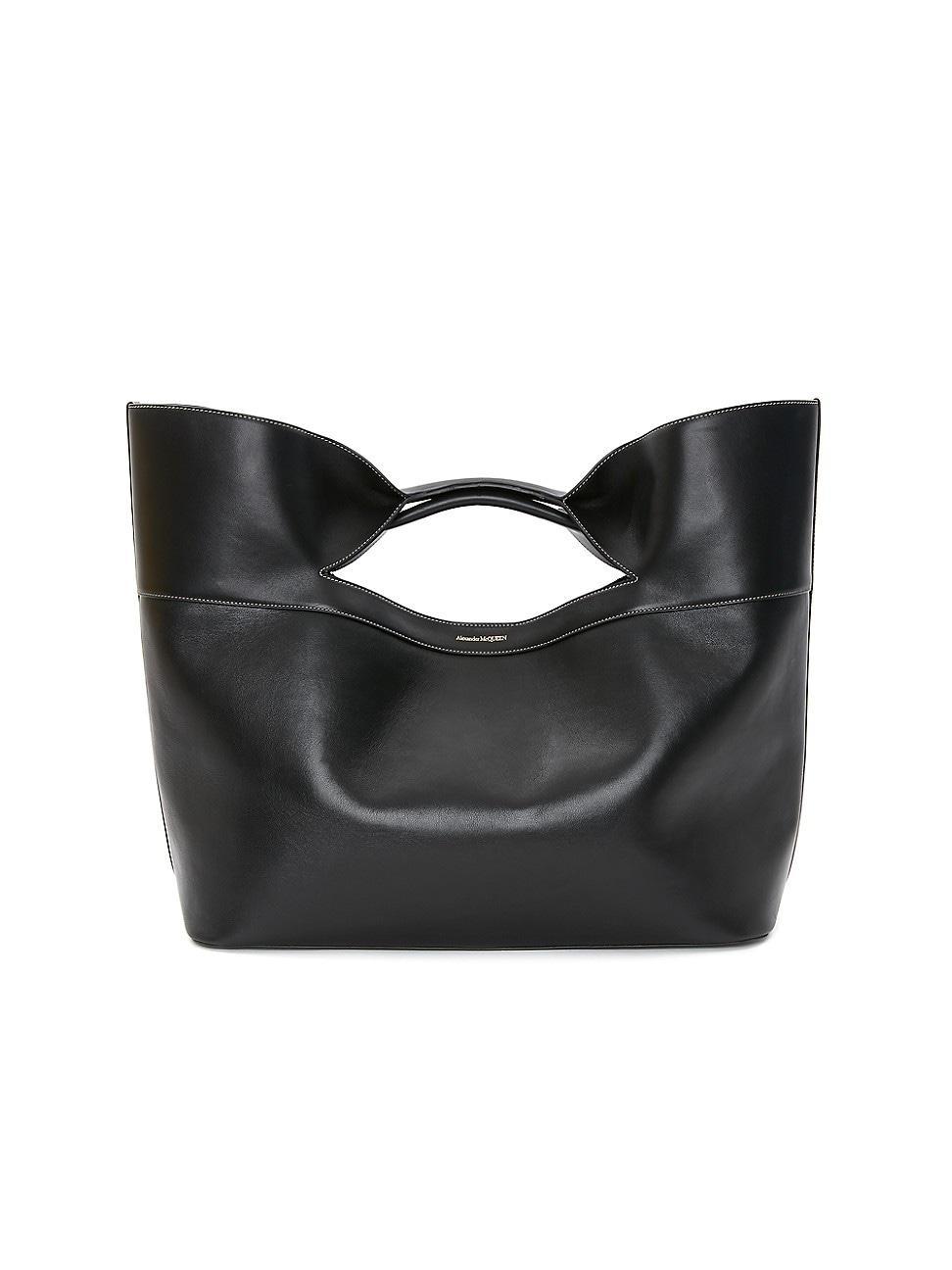 Womens The Bow Bag In Leather Product Image