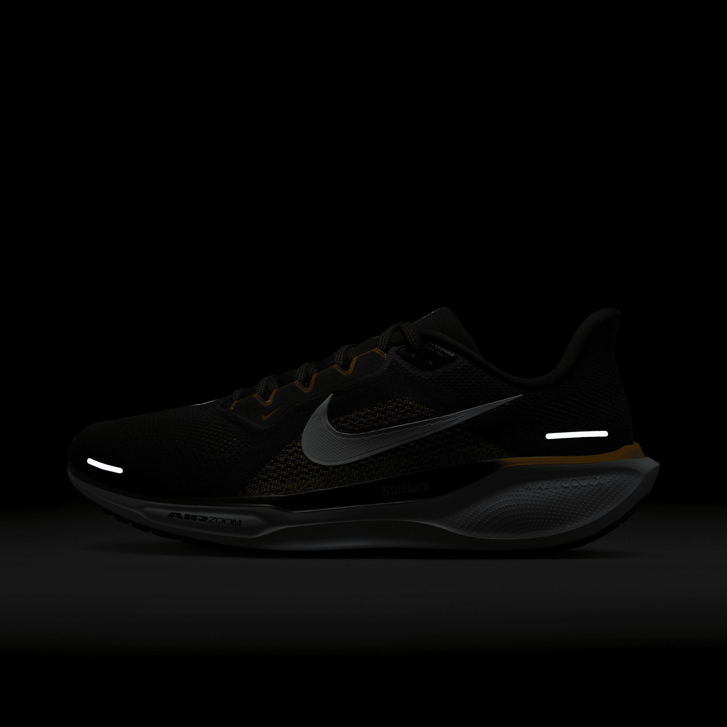 Nike Men's Pegasus 41 NFL Pittsburgh Steelers Road Running Shoes Product Image