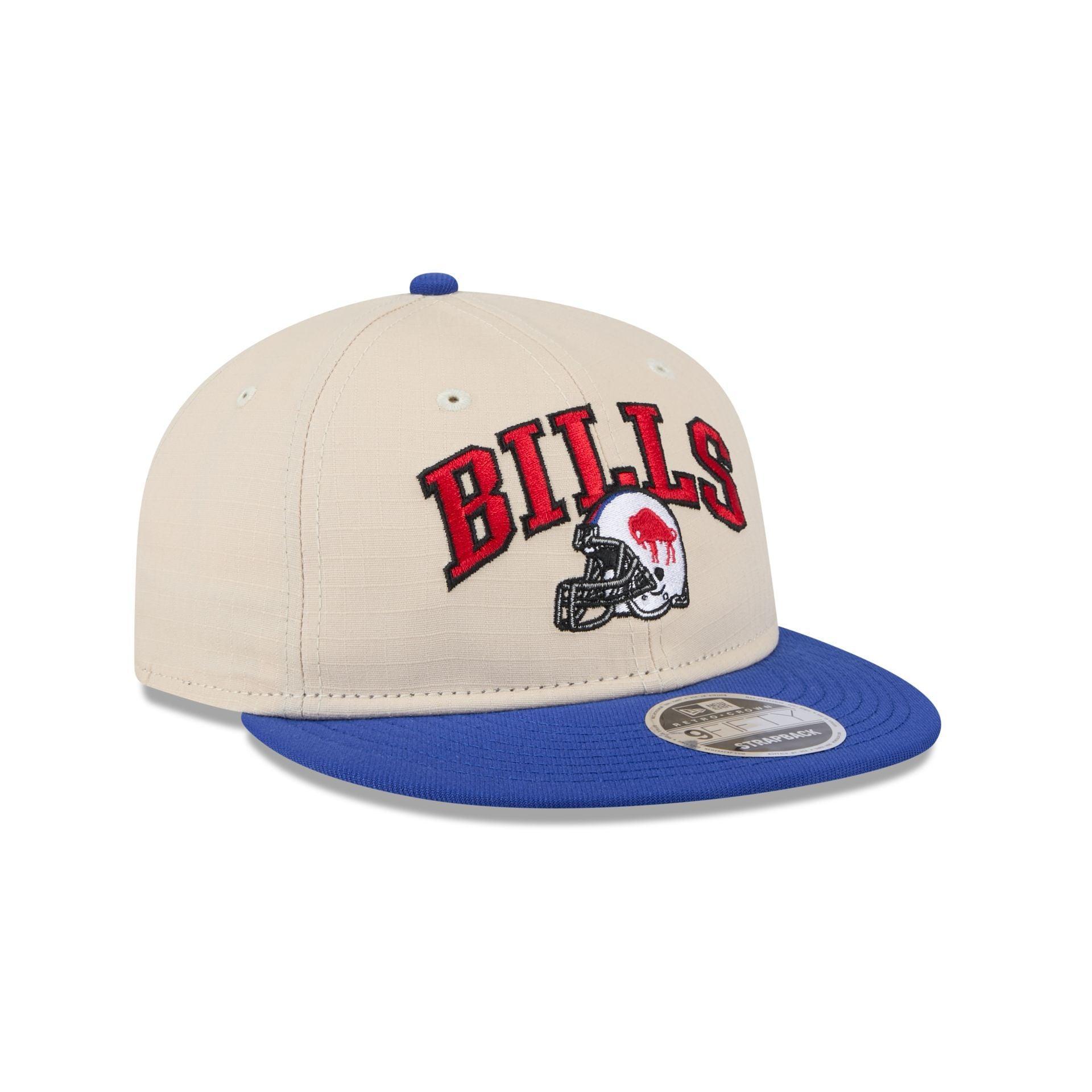 Buffalo Bills Historic Helmet Retro Crown 9FIFTY Snapback Hat Male Product Image