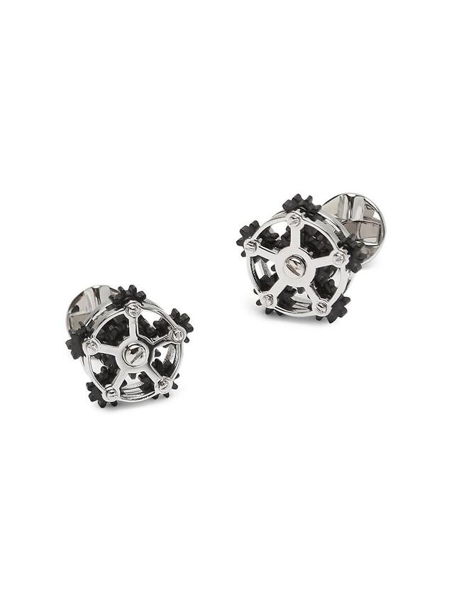 Mens Ox & Bull Trading Co. Gear Cufflinks Product Image