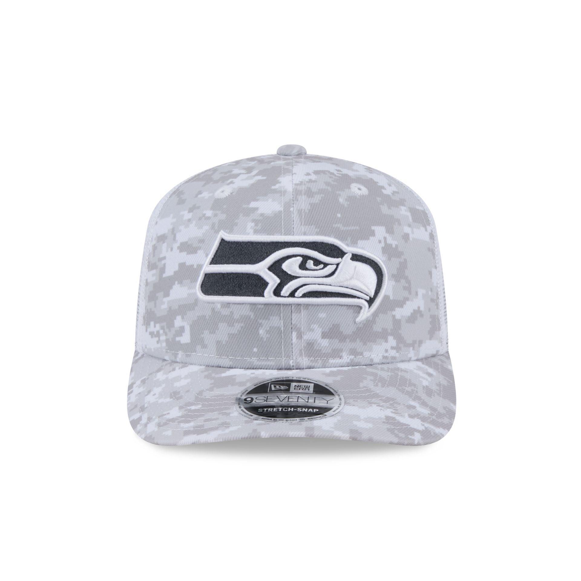 Seattle Seahawks 2024 Salute to Service 9SEVENTY Trucker Hat Male Product Image