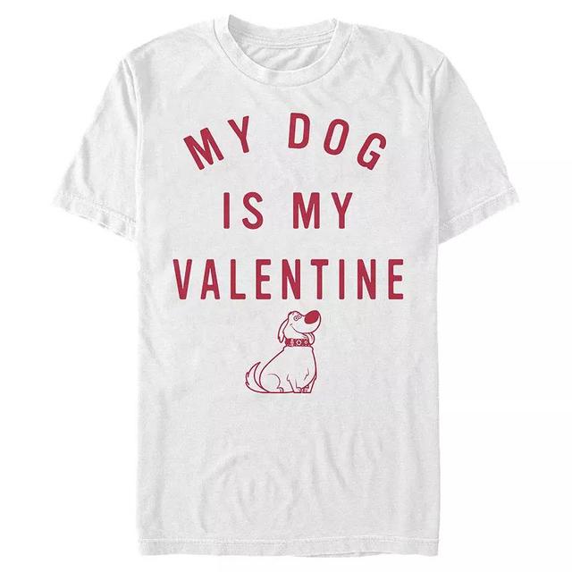 Disneys Up My Dog Is My Valentine Mens Graphic Tee Product Image