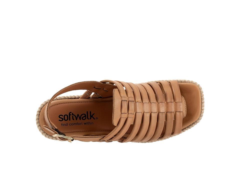SoftWalk Havana Slingback Espadrille Platform Wedge Sandal Product Image