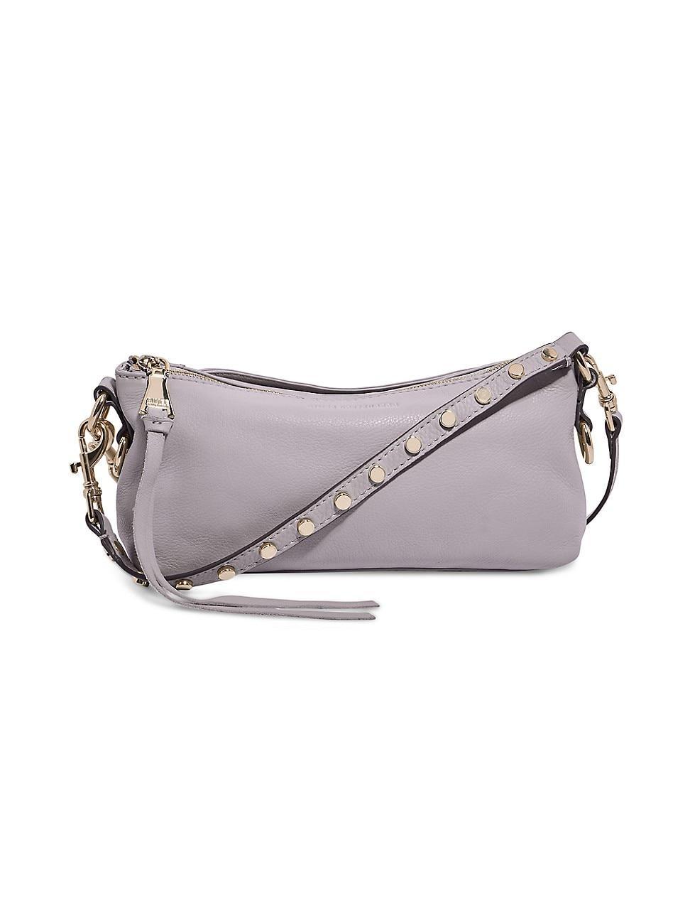 Womens Riverside Leather Convertible Crossbody Bag Product Image