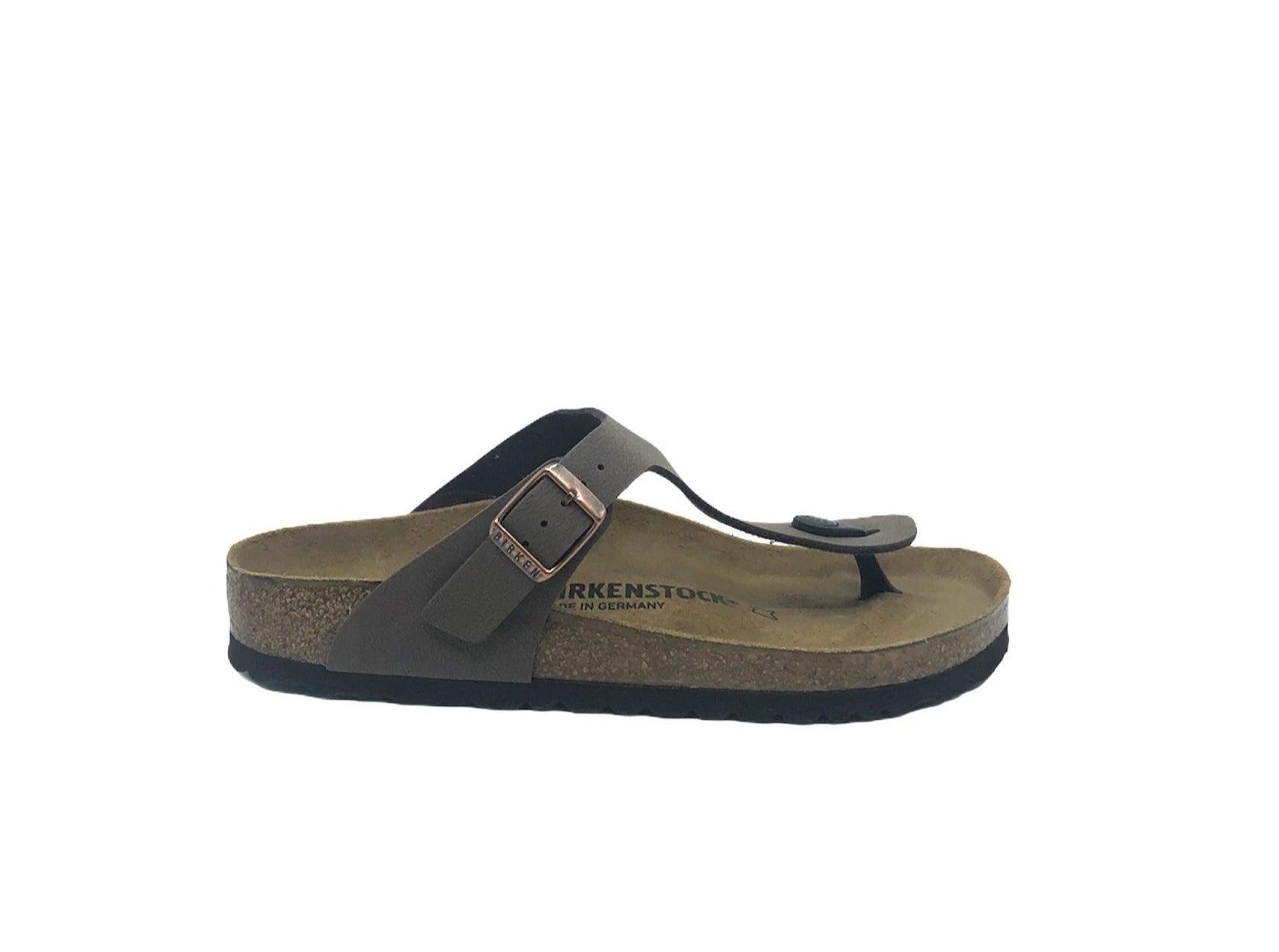 Birkenstock Gizeh Mocha Birko-Flor Regular Width Product Image