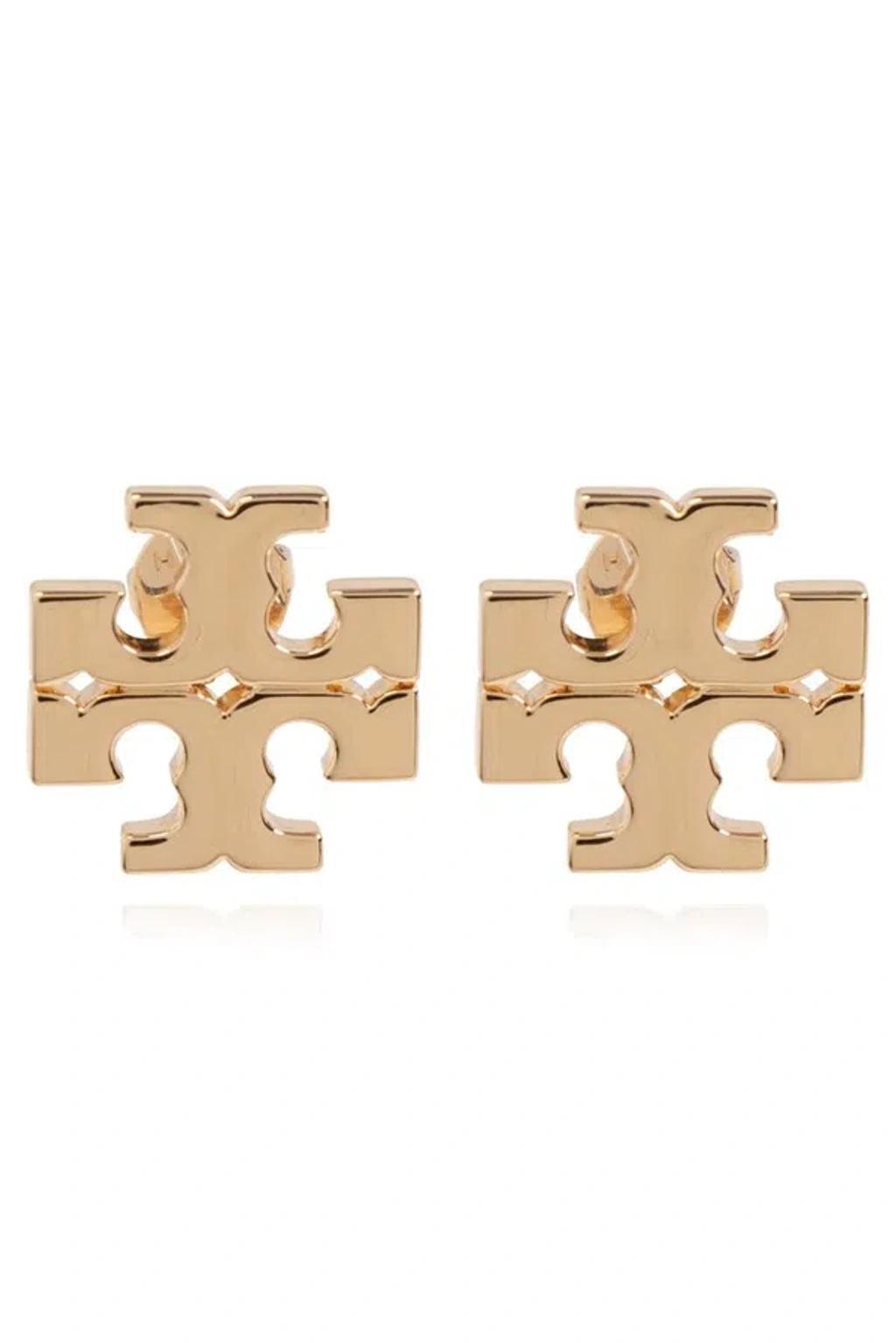 TORY BURCH Eleanor Stud Earrings In Tory Gold Product Image